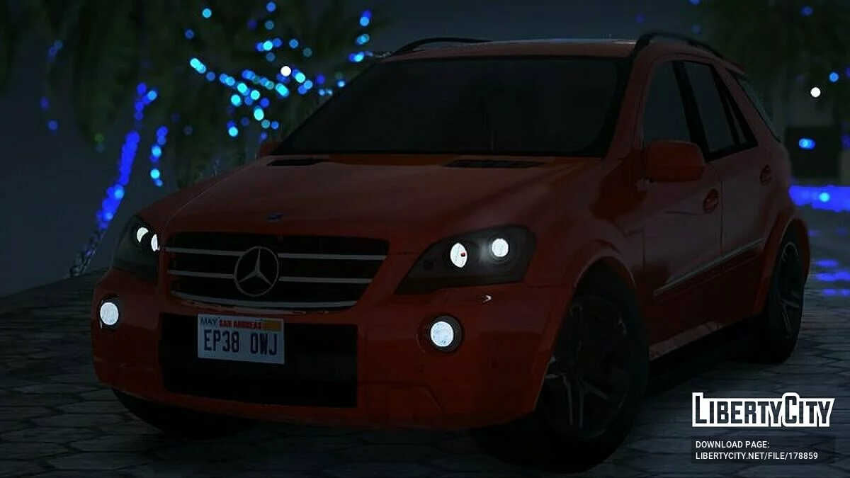 2008 Mercedes-Benz ML 63 Amg / GTA San Andreas