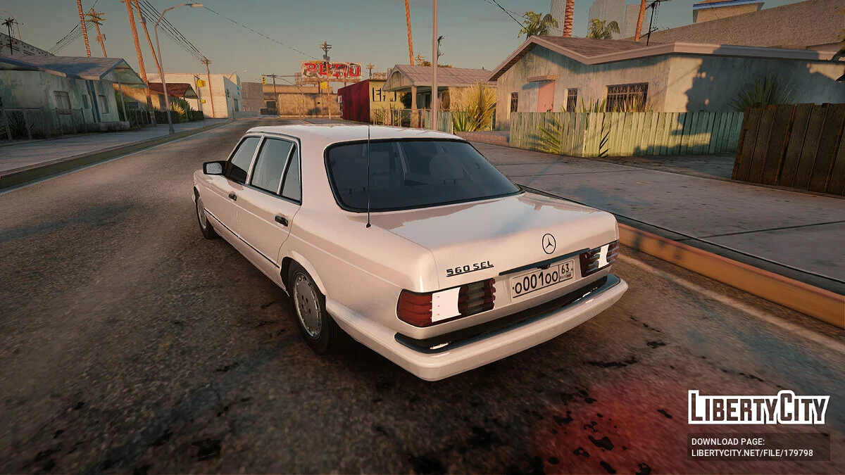 Mercedes-Benz 560 SEL / GTA San Andreas