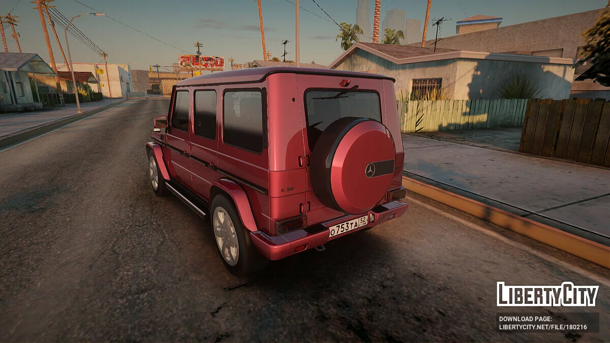 Mercedes-Benz G350 BlueTEC / GTA San Andreas