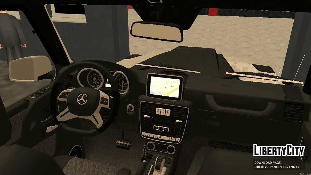 Mercedes-Benz G500 4x4² Brabus / GTA San Andreas