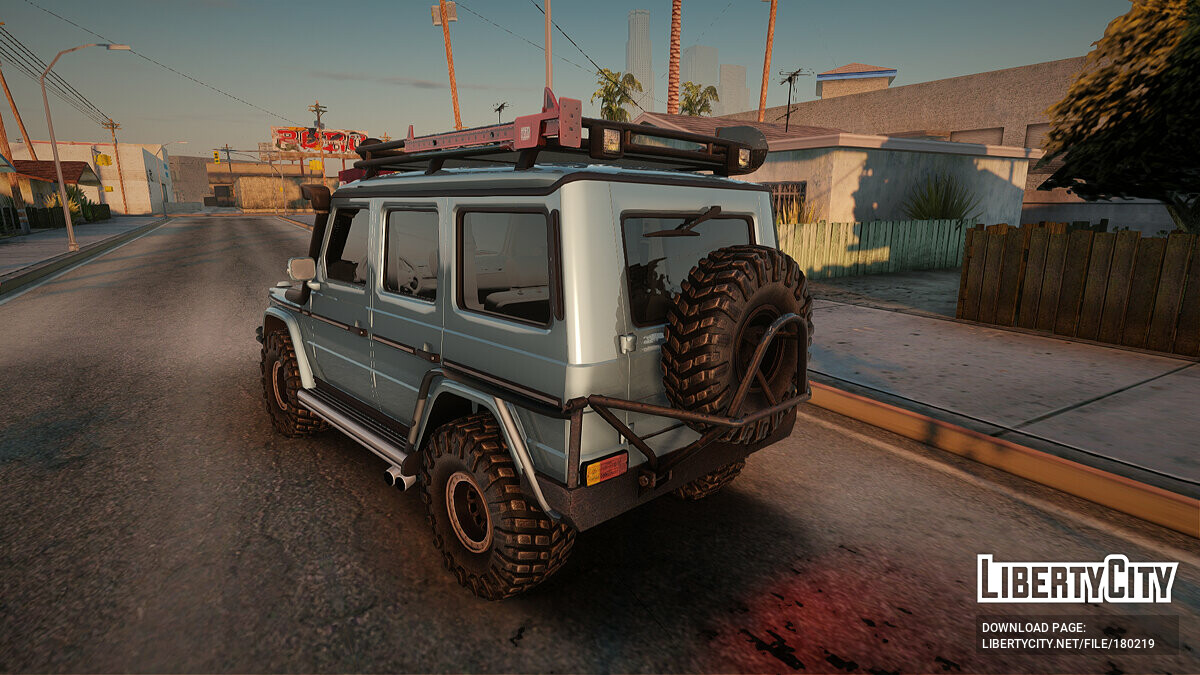 Скачать Mercedes-Benz G500 Off-Road v2.0 для GTA San Andreas