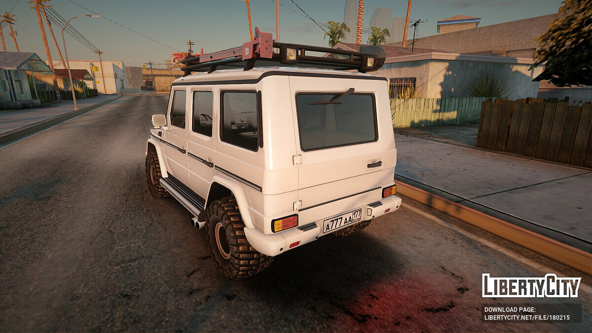 Скачать Mercedes-Benz G500 Off-Road для GTA San Andreas