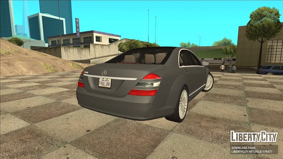 Mercedes-Benz S500 (W221) / GTA San Andreas