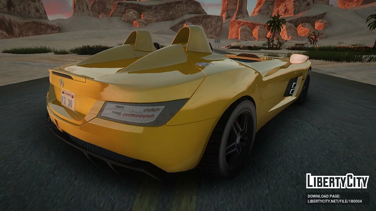 Mercedes-Benz SLR Stirling Moss / GTA San Andreas
