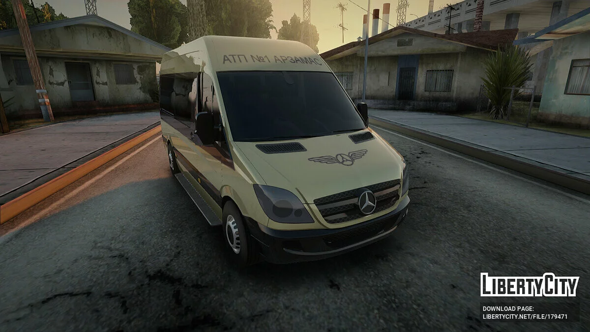 Mercedes-Benz Sprinter / GTA San Andreas