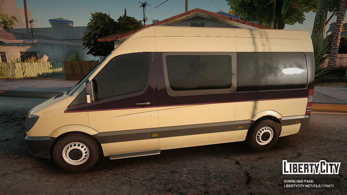 Mercedes-Benz Sprinter / GTA San Andreas