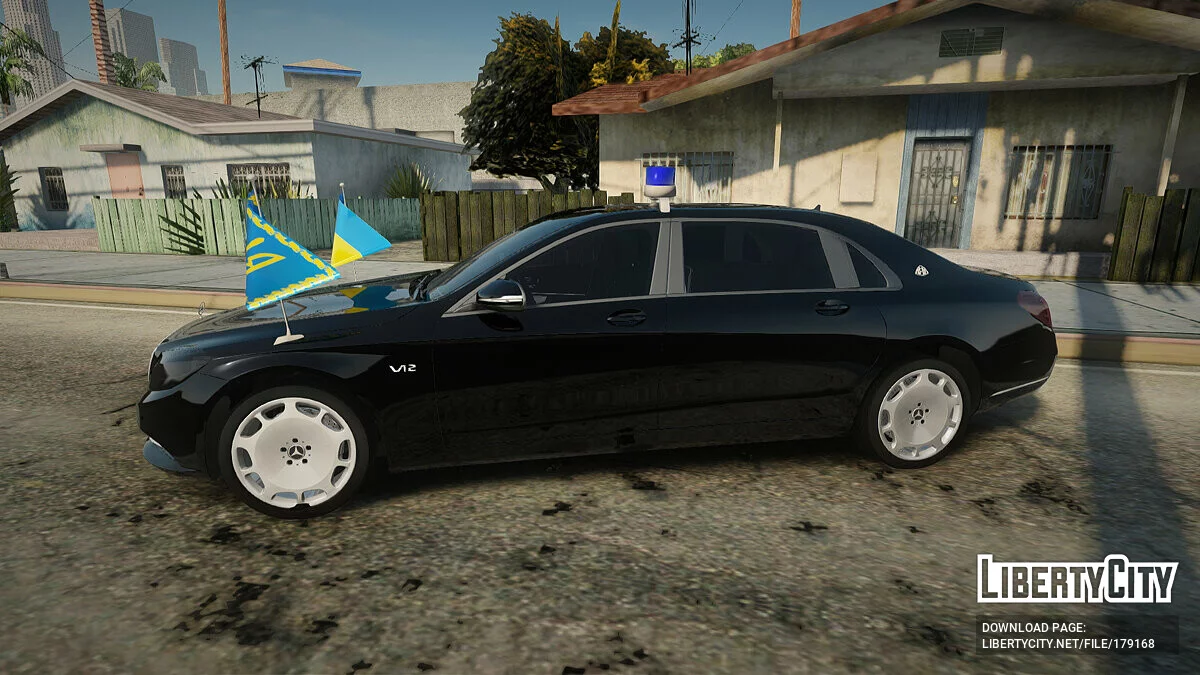 Mercedes-Benz Верховна Рада України / GTA San Andreas
