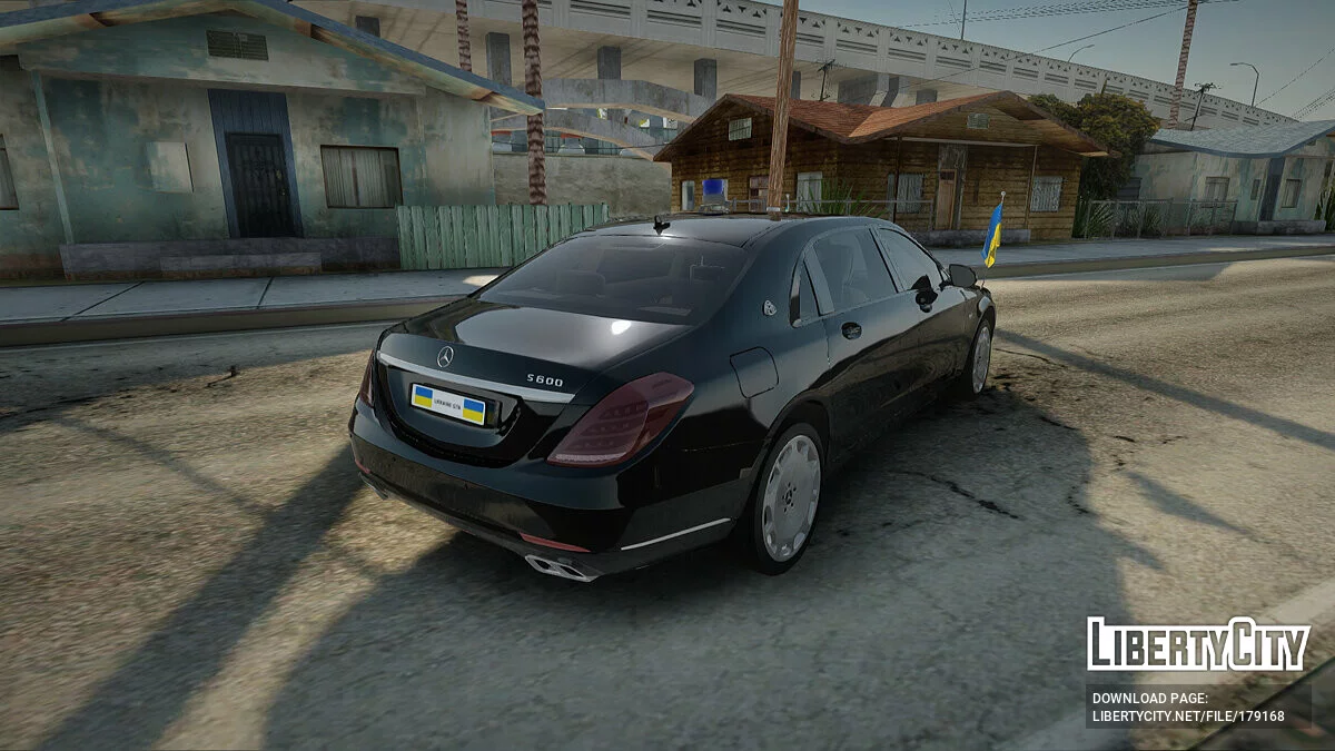 Mercedes-Benz Верховна Рада України / GTA San Andreas
