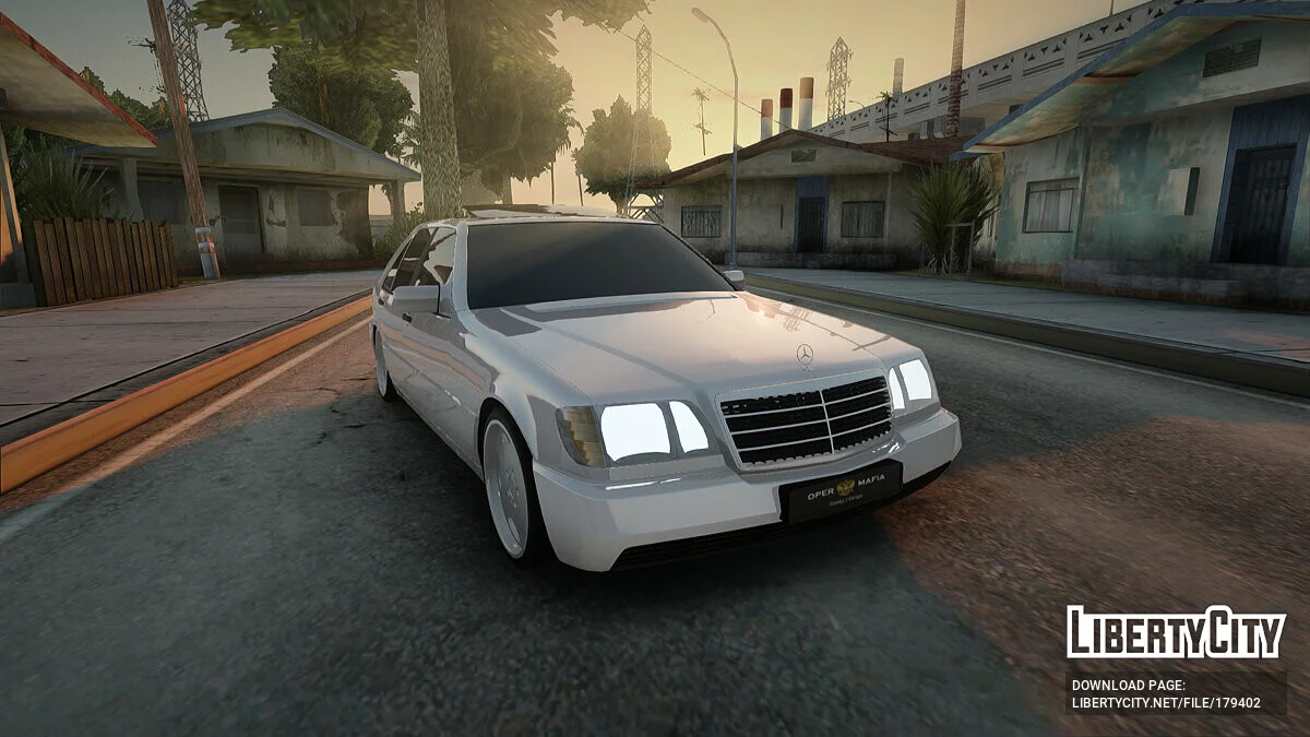 Mercedes-Benz W140 / GTA San Andreas