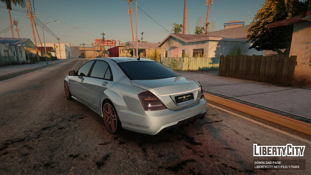Mercedes-Benz W221 / GTA San Andreas