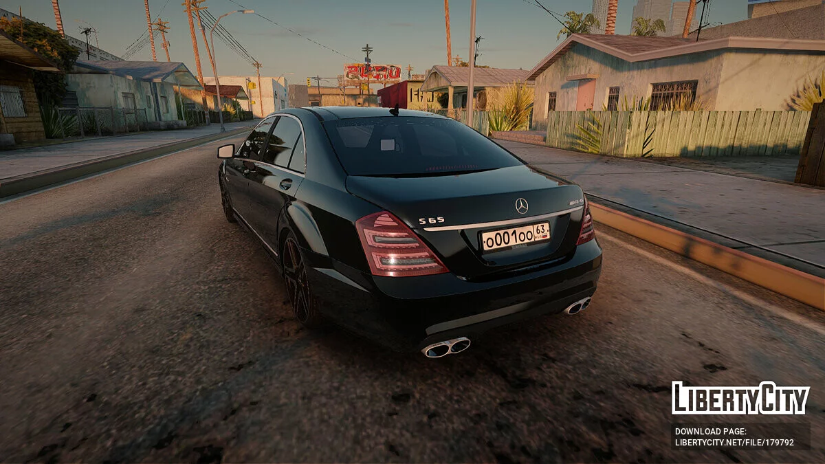 Mercedes-Benz W221 / GTA San Andreas