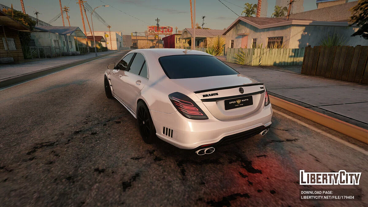Mercedes-Benz W222 / GTA San Andreas