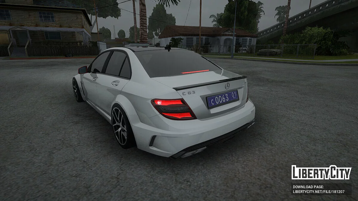 Mercedes-Benz C63 / GTA San Andreas