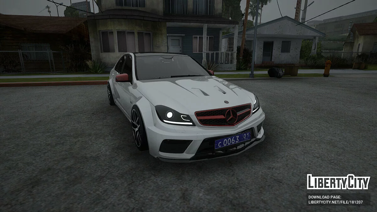 Mercedes-Benz C63 / GTA San Andreas