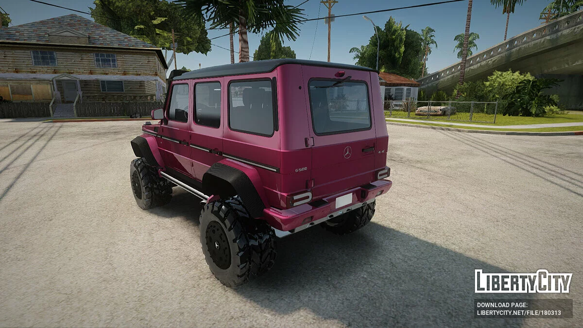 Mercedes-Benz G500 4x4 / GTA San Andreas