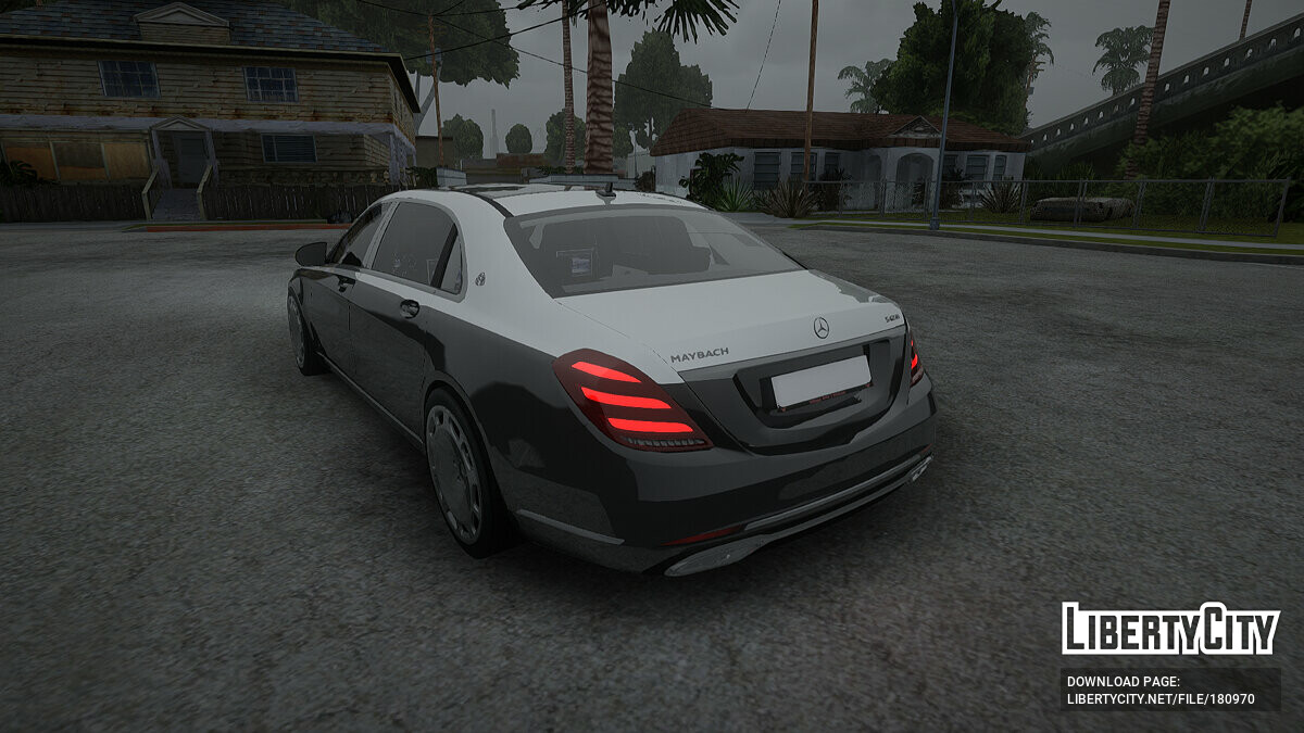 Замена maybach.dff в GTA San Andreas (5 файлов)