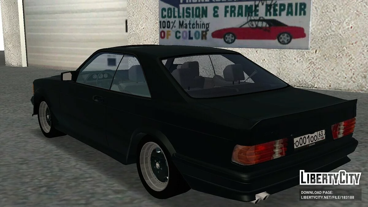 Mercedes-Benz 560 SEC AMG / GTA San Andreas