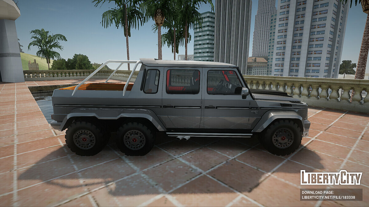 Скачать Mercedes-Benz G63 AMG 6x6 для GTA San Andreas