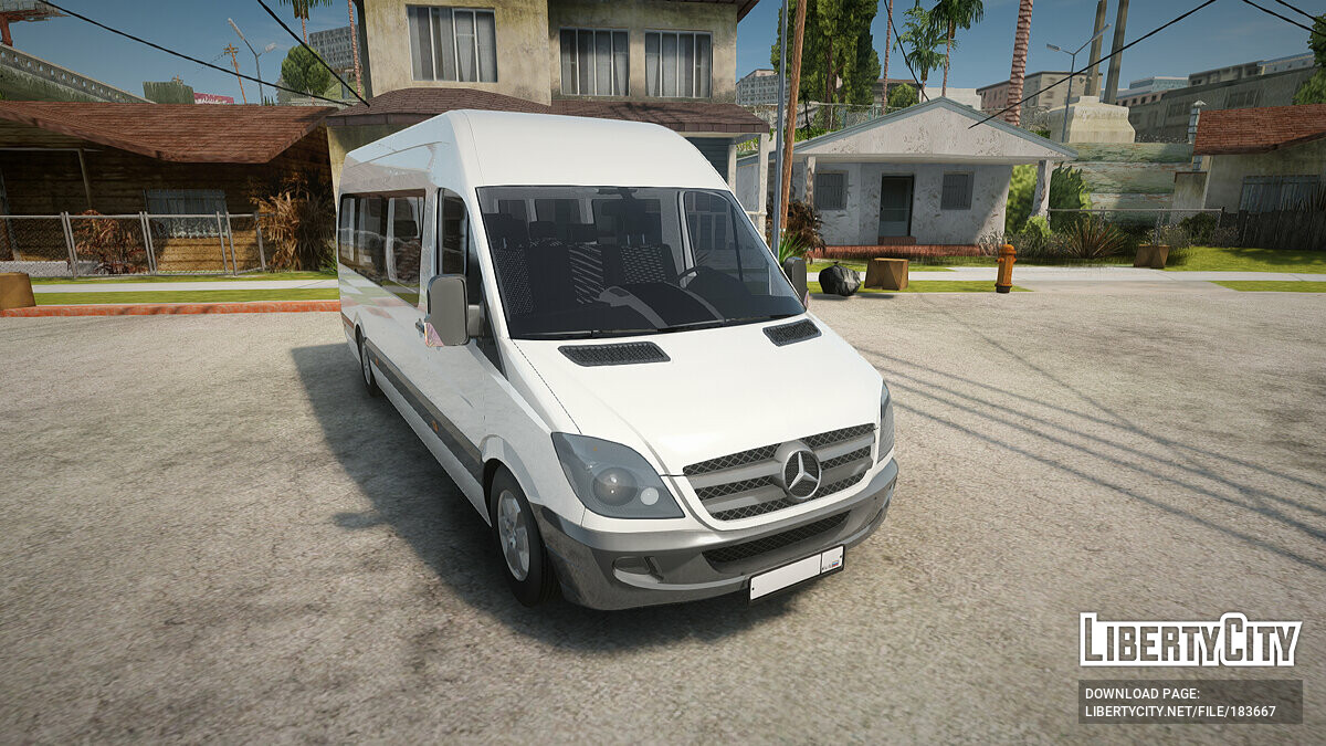 Замена sprinter.dff в GTA San Andreas (8 файлов)