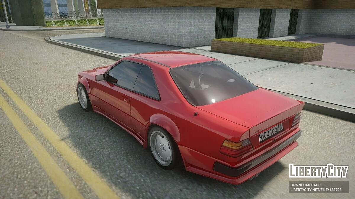 Mercedes-Benz W124 AMG Hammer / GTA San Andreas