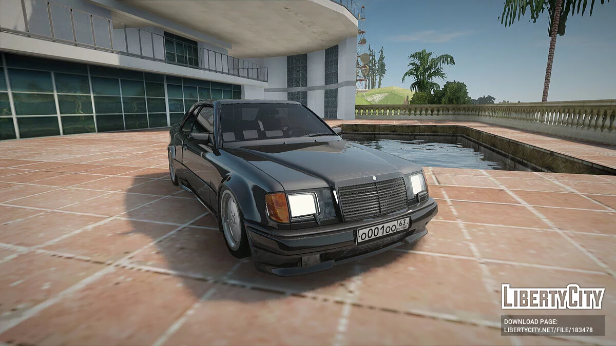 Mercedes-Benz W124 / GTA San Andreas
