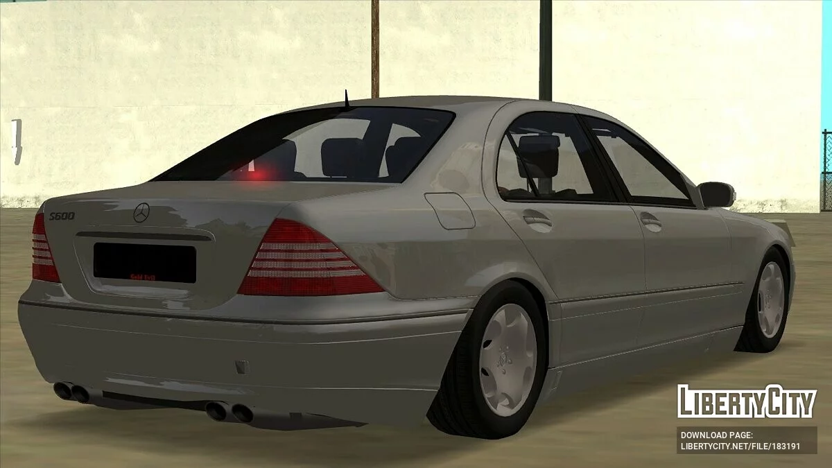 Mercedes-Benz W220 S600 / GTA San Andreas