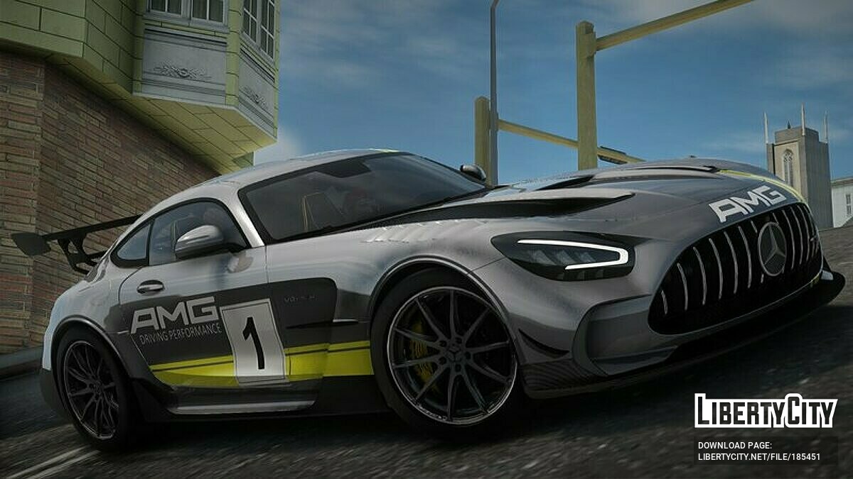 Mercedes-AMG GT Black Series [HQ] для GTA San Andreas - Картинка #1