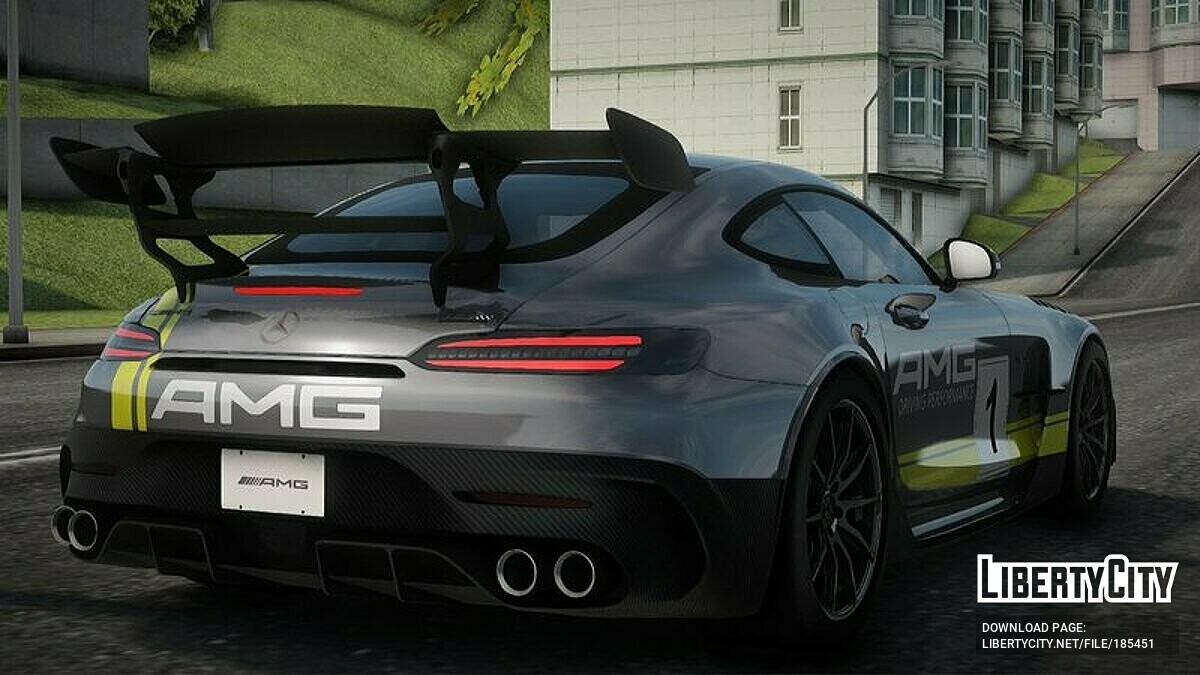 Mercedes-AMG GT Black Series [HQ] для GTA San Andreas - Картинка #2