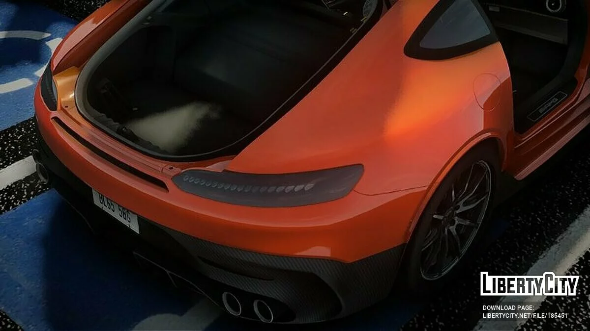 Mercedes-AMG GT Black Series [HQ] / GTA San Andreas