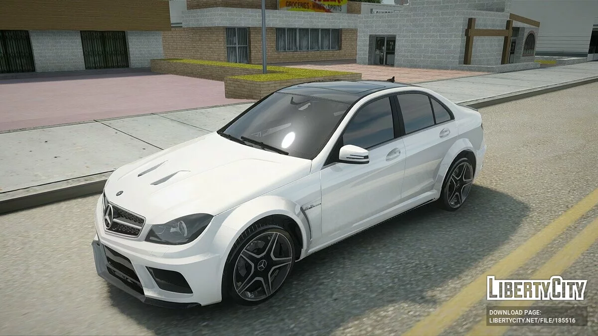 Mercedes-Benz C63 AMG / GTA San Andreas