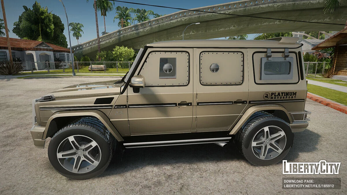 Mercedes-Benz G-класс Бронированный / GTA San Andreas