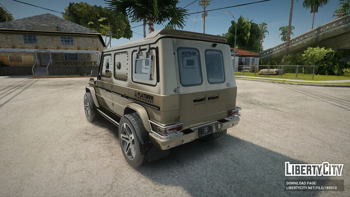 Mercedes-Benz G-класс Бронированный / GTA San Andreas