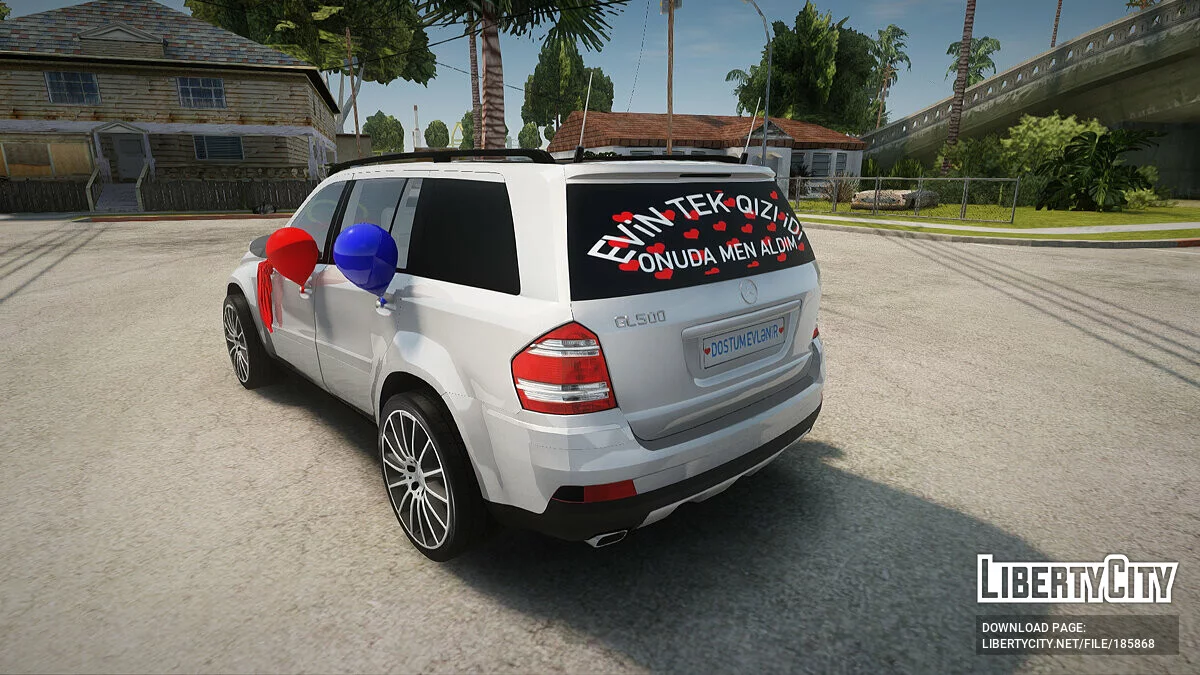 Mercedes-Benz GL Азербайджан Свадебная / GTA San Andreas