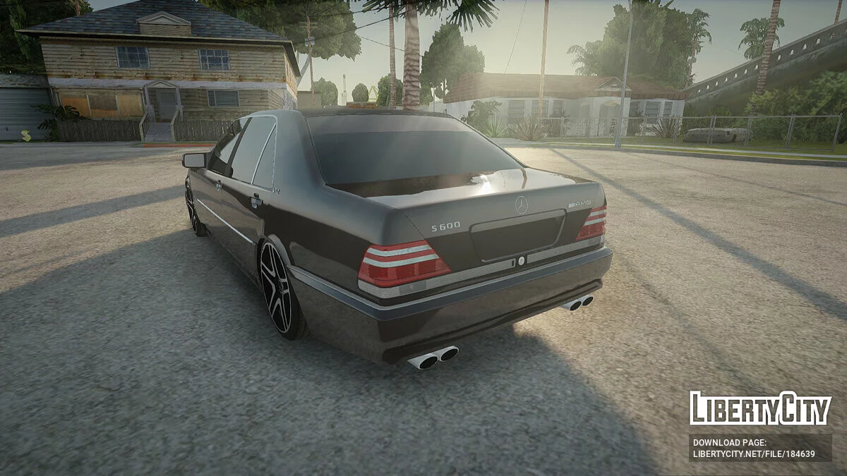 Mercedes-Benz S600 W140 / GTA San Andreas
