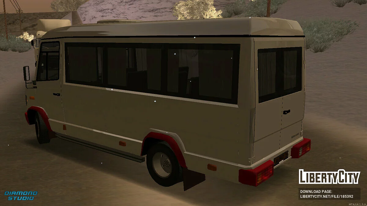 Mercedes-Benz Vario + CCD / GTA San Andreas