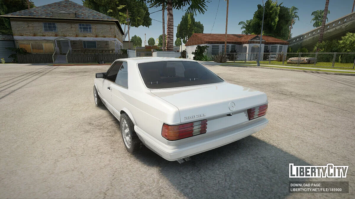 Mercedes-Benz W126 / GTA San Andreas
