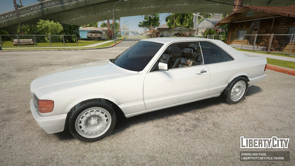 Mercedes-Benz W126 / GTA San Andreas