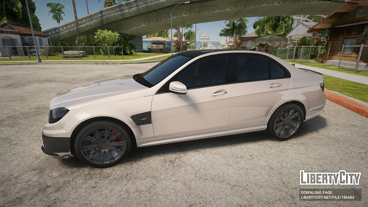 Mercedes-Benz C 63 AMG BRABUS / GTA San Andreas