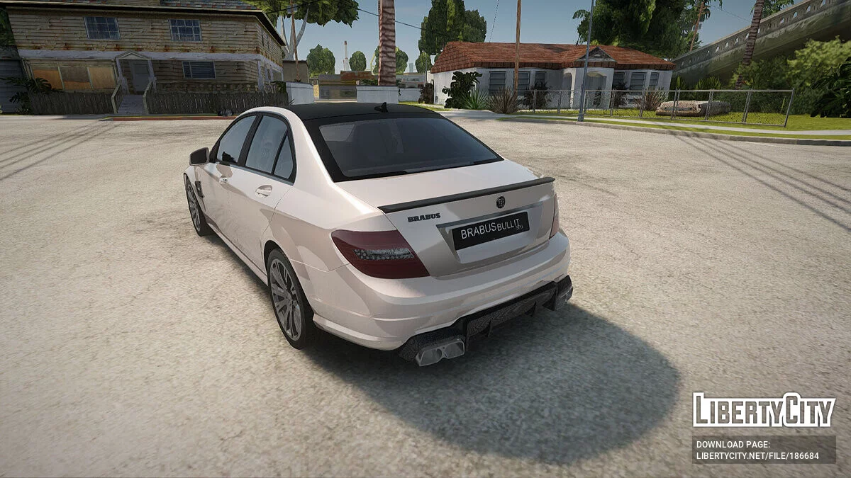 Mercedes-Benz C 63 AMG BRABUS / GTA San Andreas