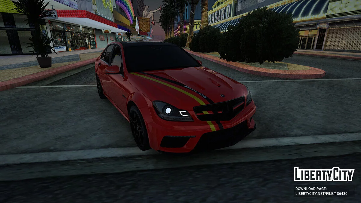 Mercedes-Benz C 63 AMG / GTA San Andreas