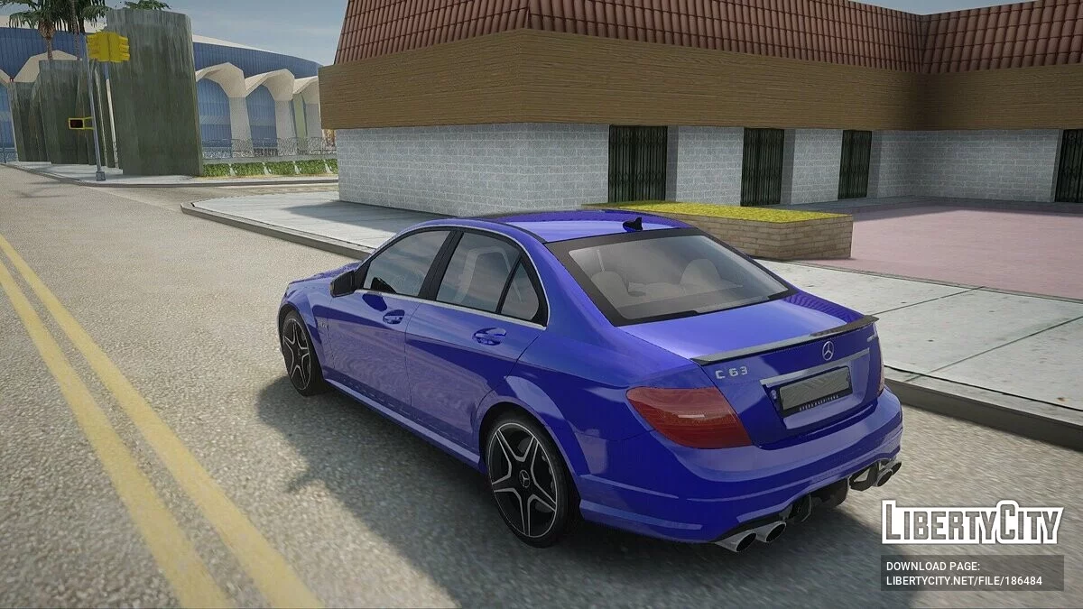 Mercedes-Benz C63 AMG / GTA San Andreas