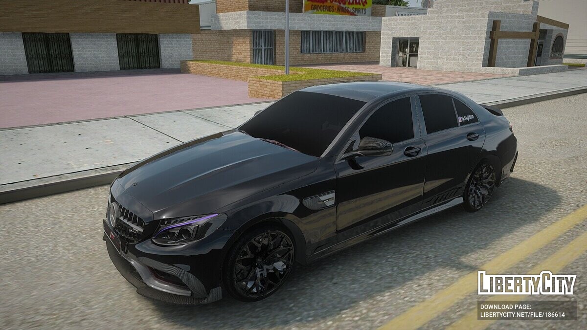 Скачать Mercedes-Benz C63s AMG для GTA San Andreas