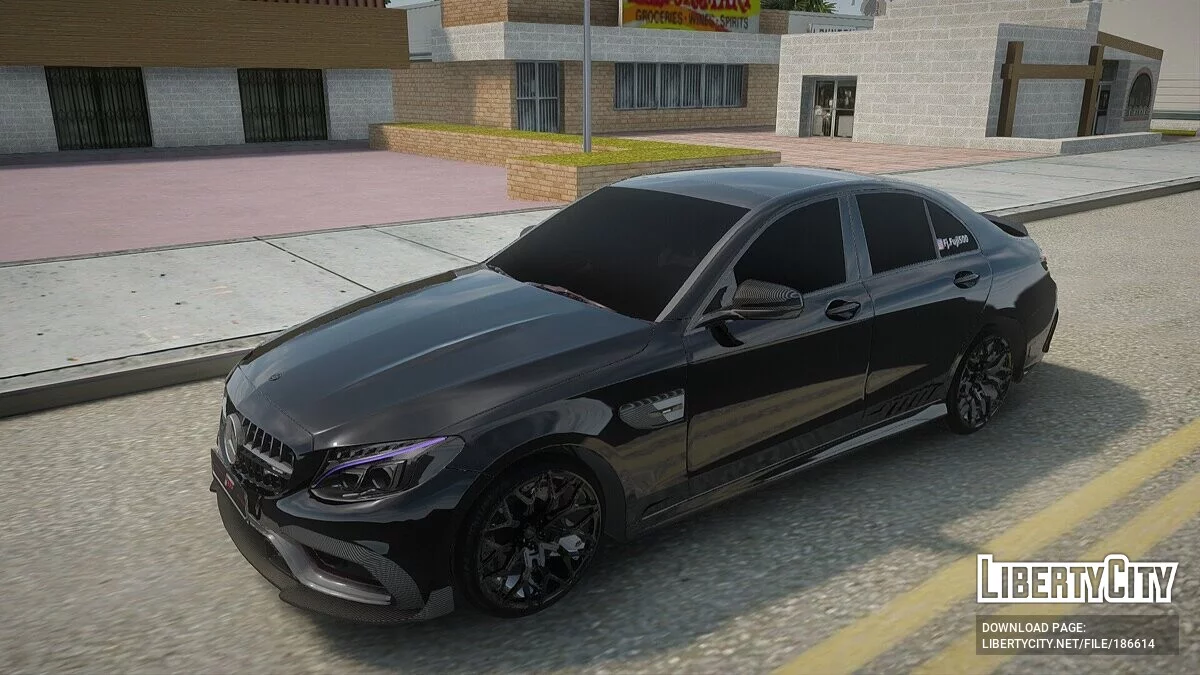 Mercedes-Benz C63s AMG / GTA San Andreas
