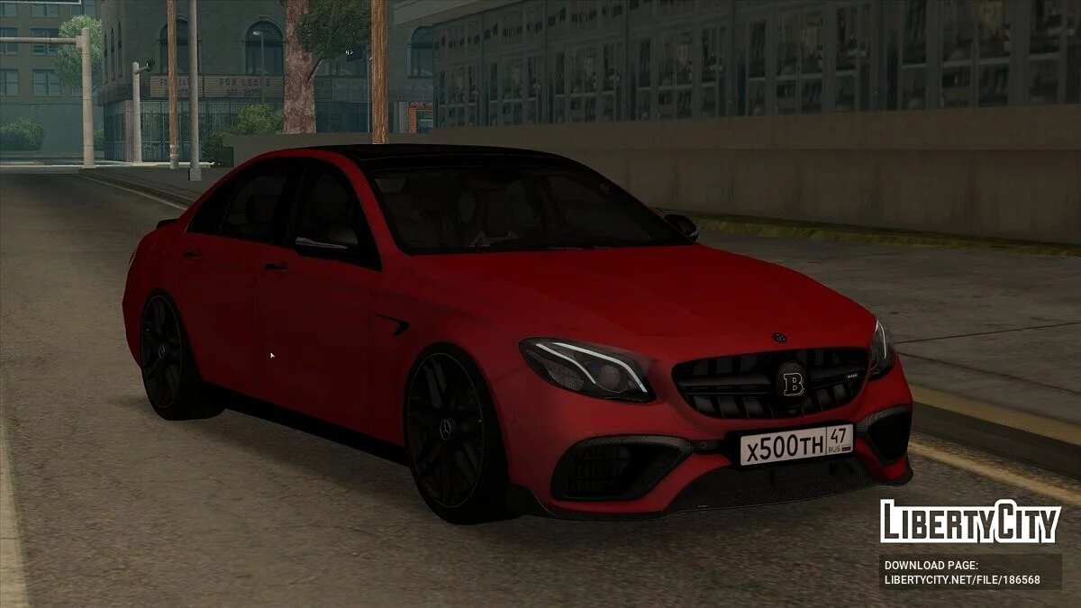 Mercedes-Benz E63 AMG / GTA San Andreas