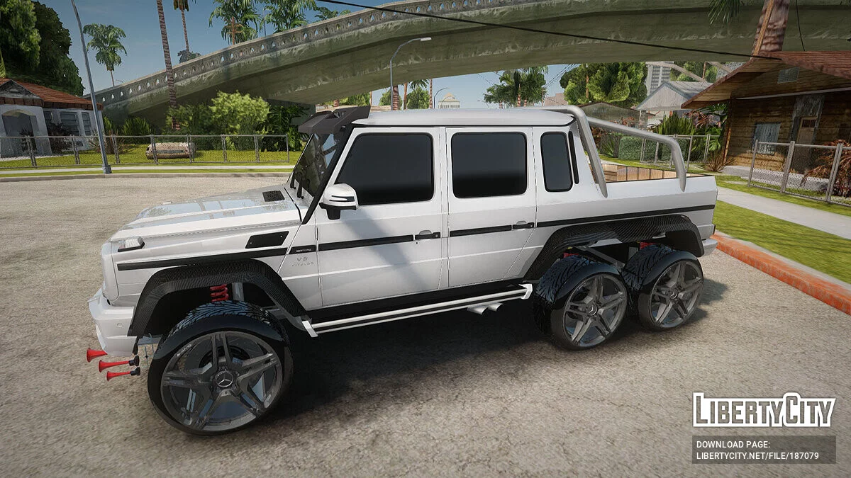 Mercedes-Benz G63 AMG 6x6 / GTA San Andreas