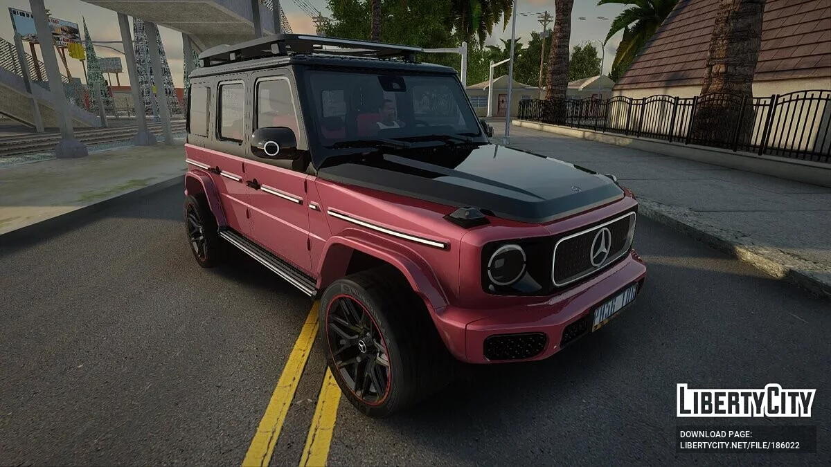 Mercedes-Benz G63 в электрическом исполнении / GTA San Andreas