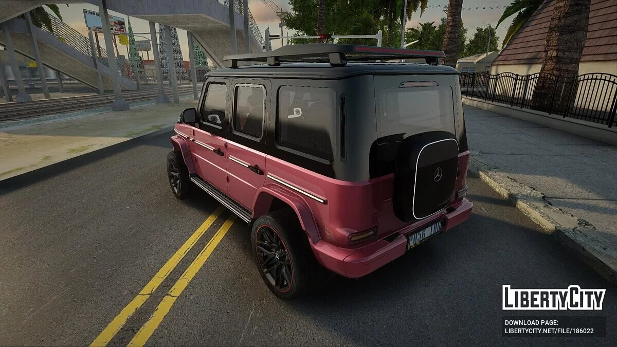 Mercedes-Benz G63 в электрическом исполнении / GTA San Andreas