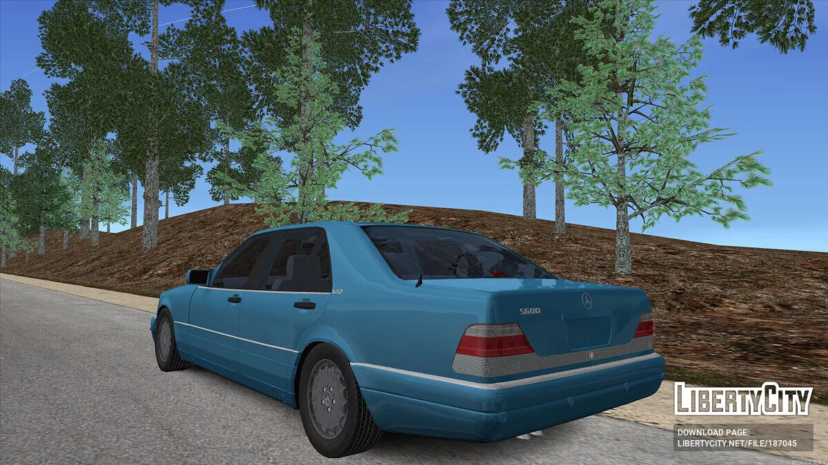 Mercedes-Benz S600 V12 / GTA San Andreas