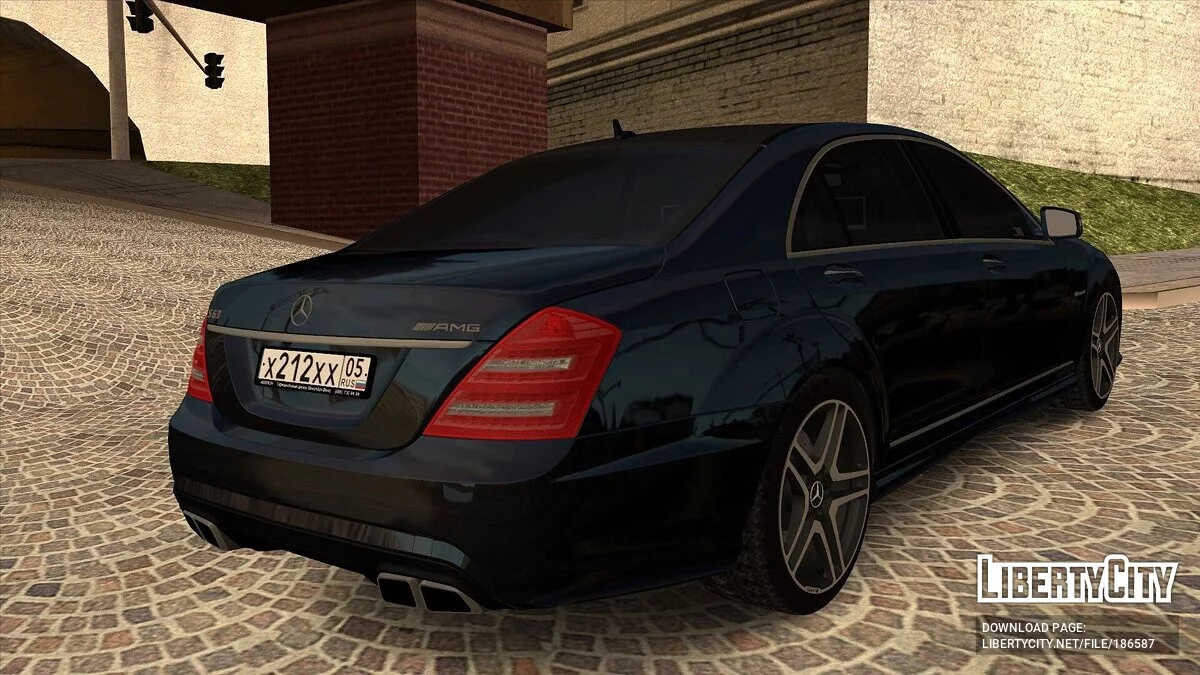 Mercedes-Benz S63 AMG W221 / GTA San Andreas