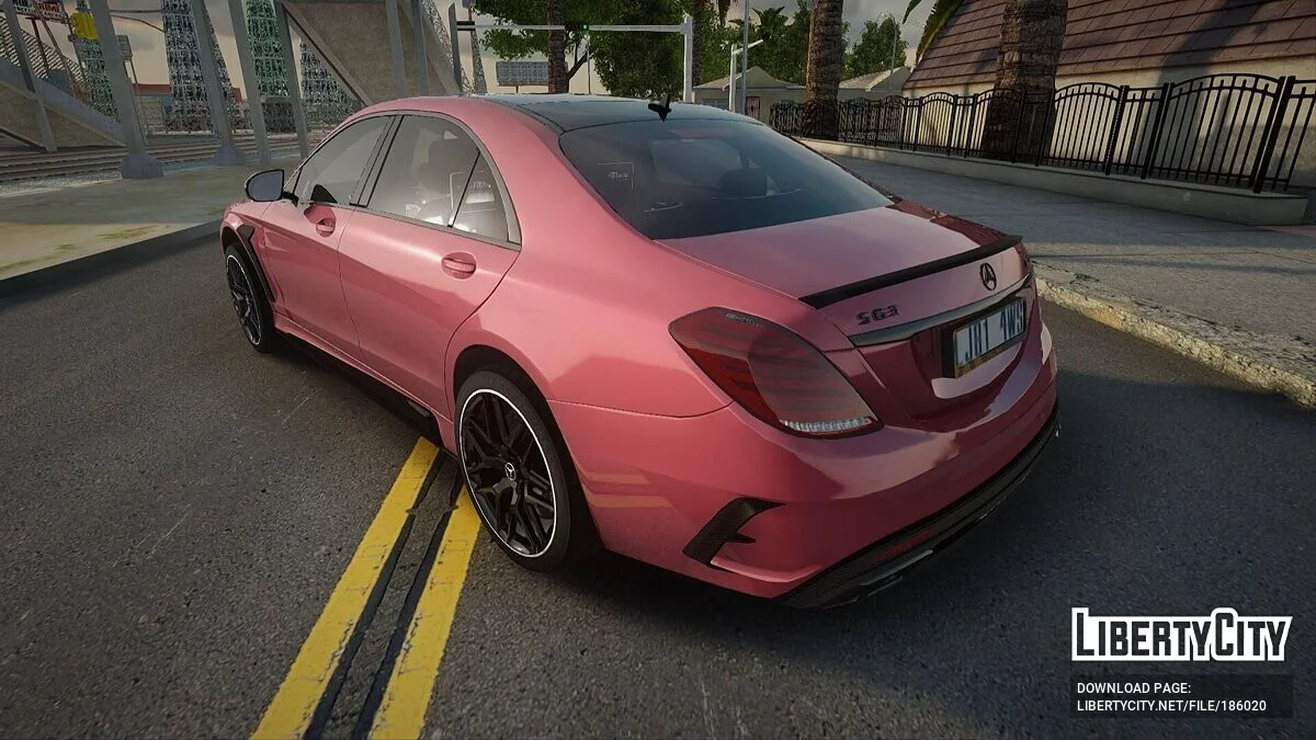 Mercedes-Benz S63 / GTA San Andreas